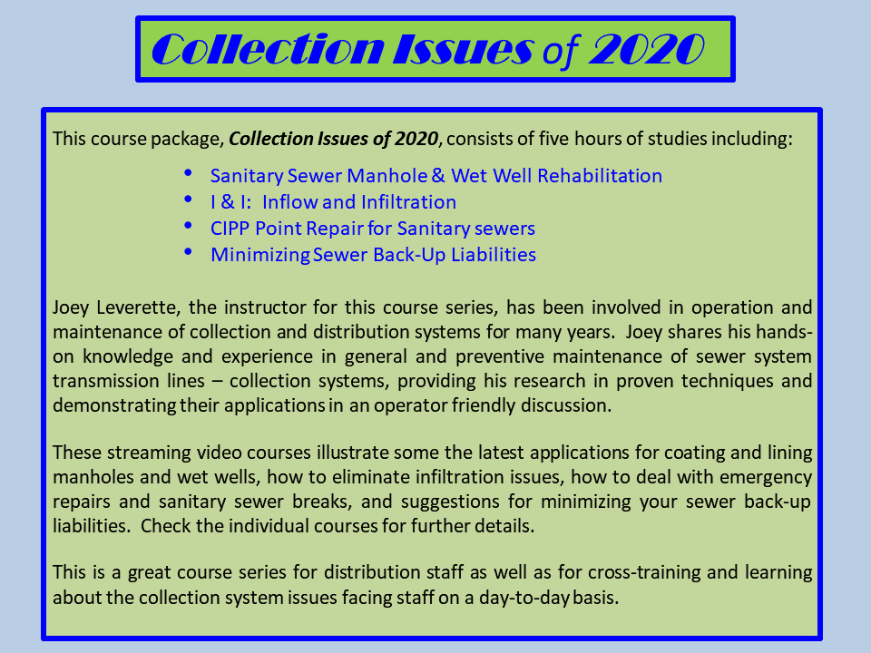 Course Package #100026 - Collection Issues of 2020
